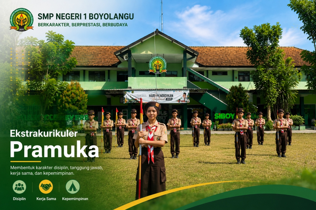 Unjuk Ketangguhan dan Disiplin: Atraksi Pramuka Pukau Siswa Baru di Hari Ketiga MPLS