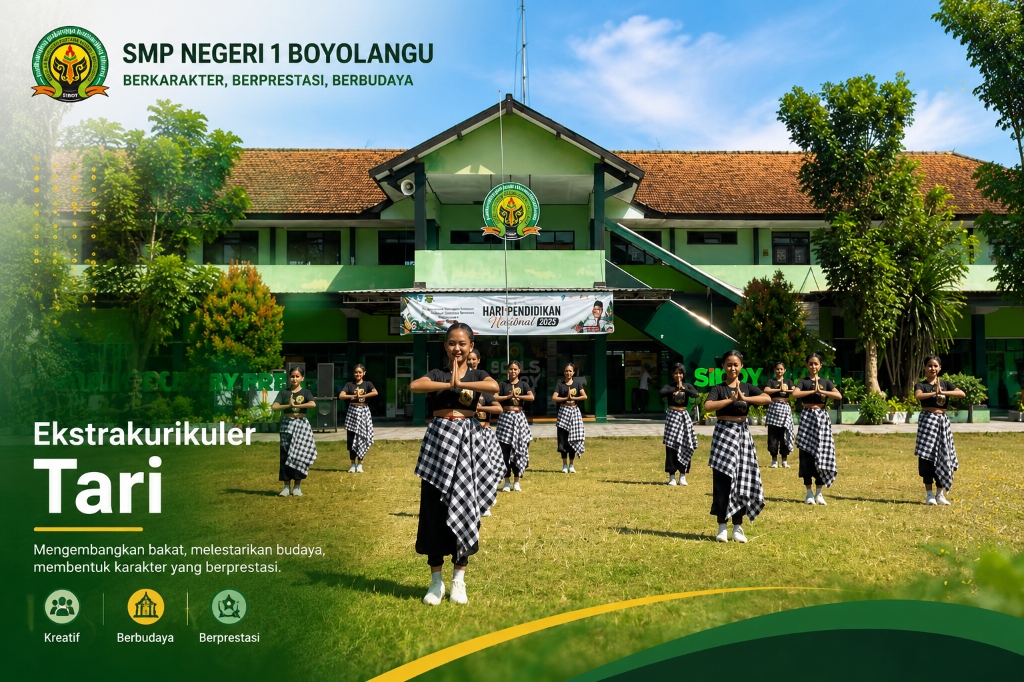 Unjuk Bakat dan Seni: Penampilan Ekstrakurikuler Tari Pukau Peserta MPLS Hari Ketiga