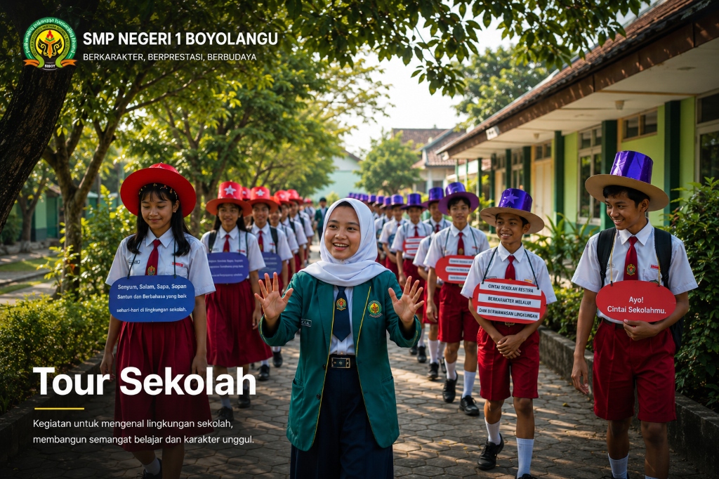 Keseruan Tour Sekolah Hari Kedua MPLS: Mengenal Teman Sekelas dan Wali Kelas Baru